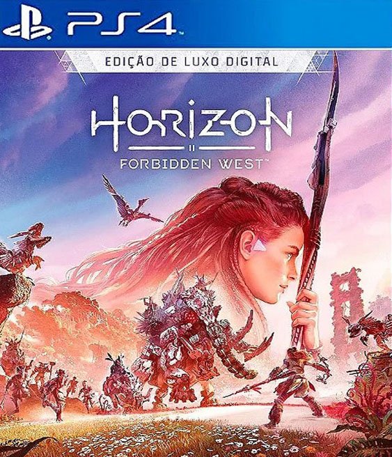Horizon Forbidden West Edição Digital Deluxe Ps4 Pkg Pt-Br (Dublado)